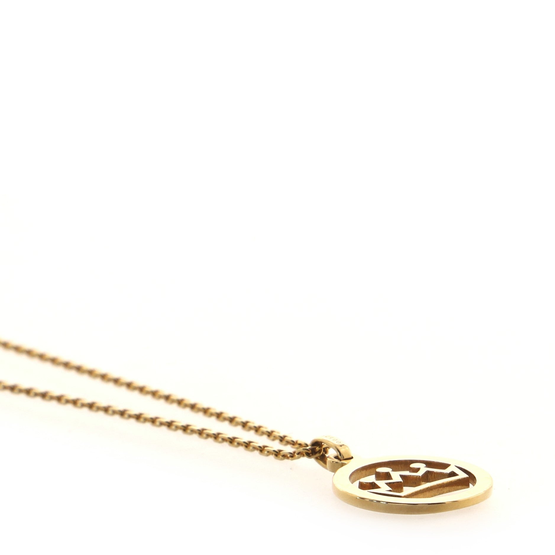 Tiara Pendant Necklace 18K Yellow Gold