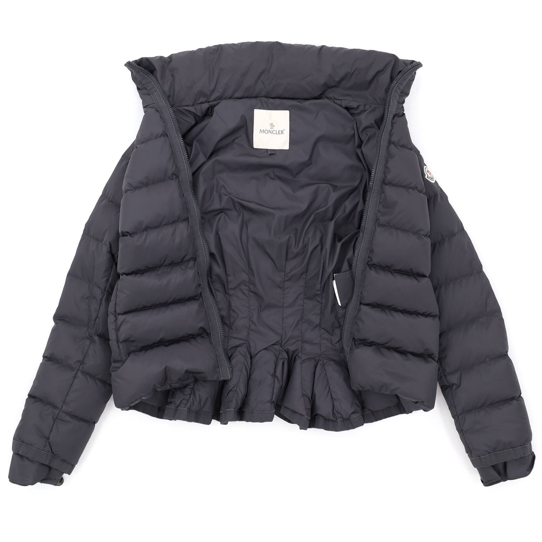 Women's Anserine Puffer Jacket Quilted Nylon with Down