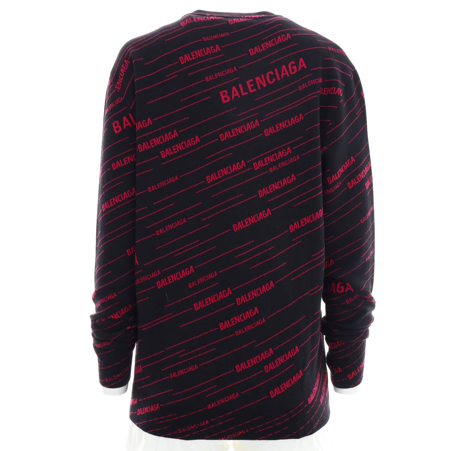 Women's Allover Logo Sweater Wool Blend
