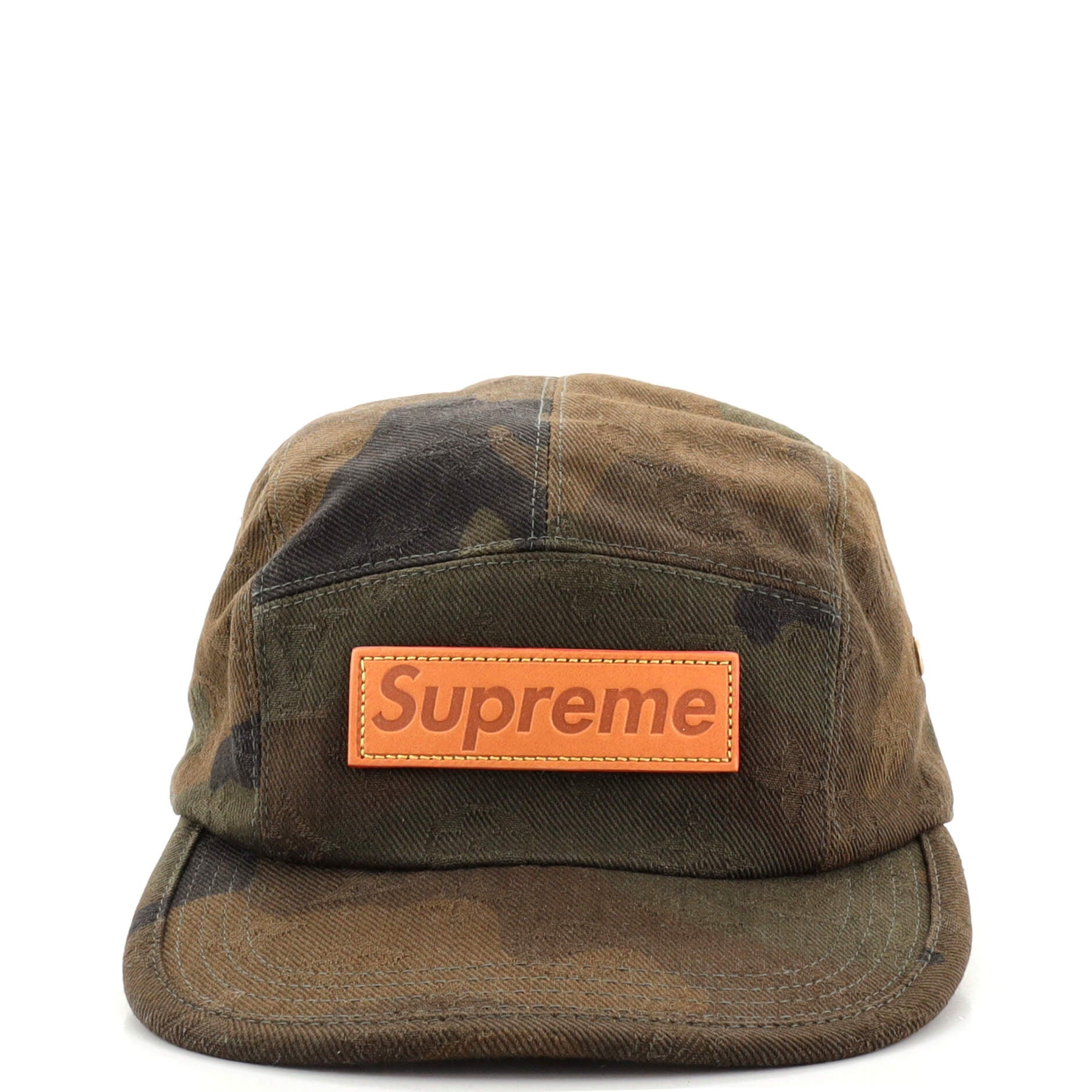 Baseball Cap Limited Edition Supreme Camouflage Canvas XXL