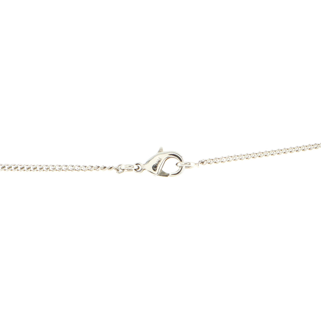 Coral Pull Tab Anchor Charms Necklace Metal with Enamel