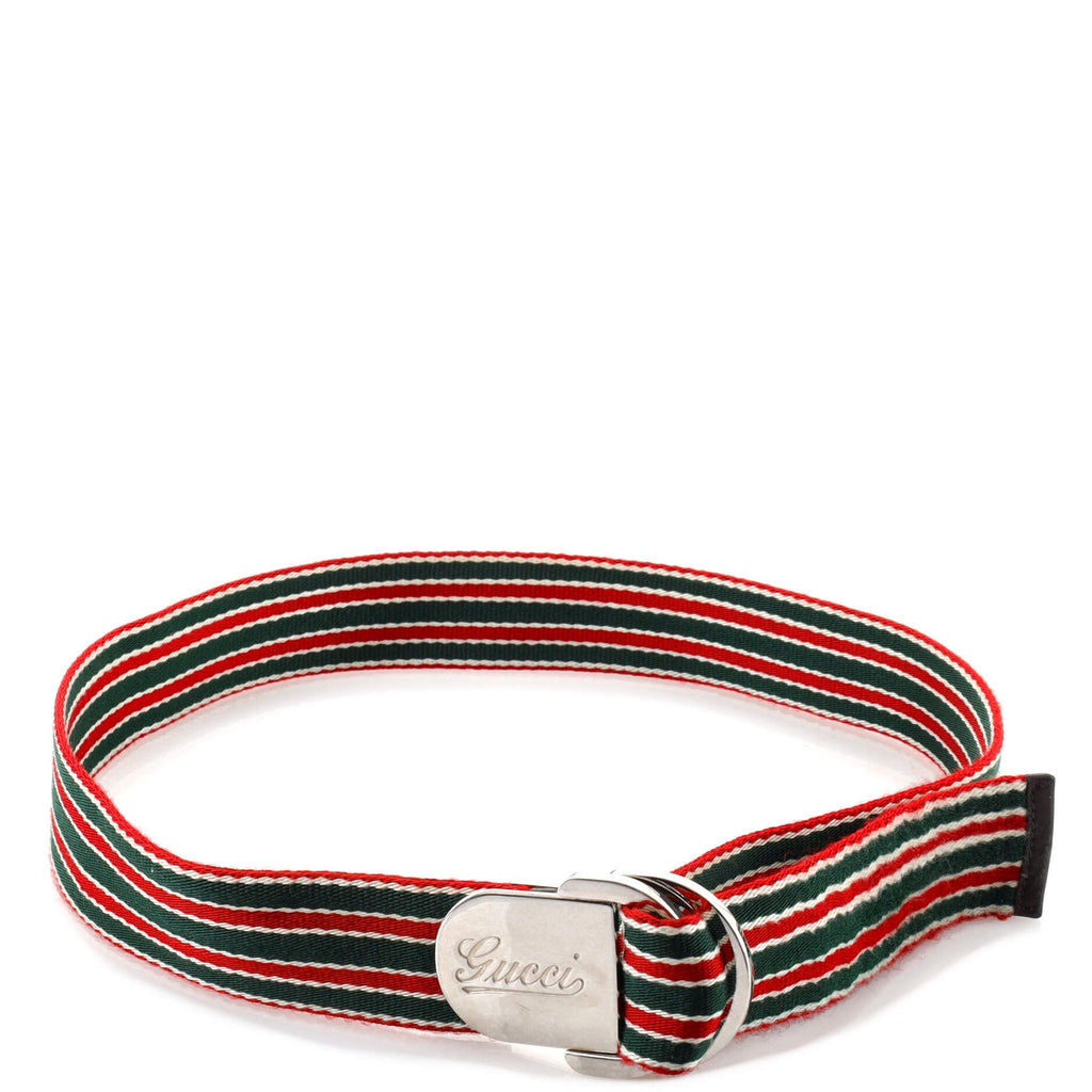 Logo Buckle Web Belt Canvas Wide 85