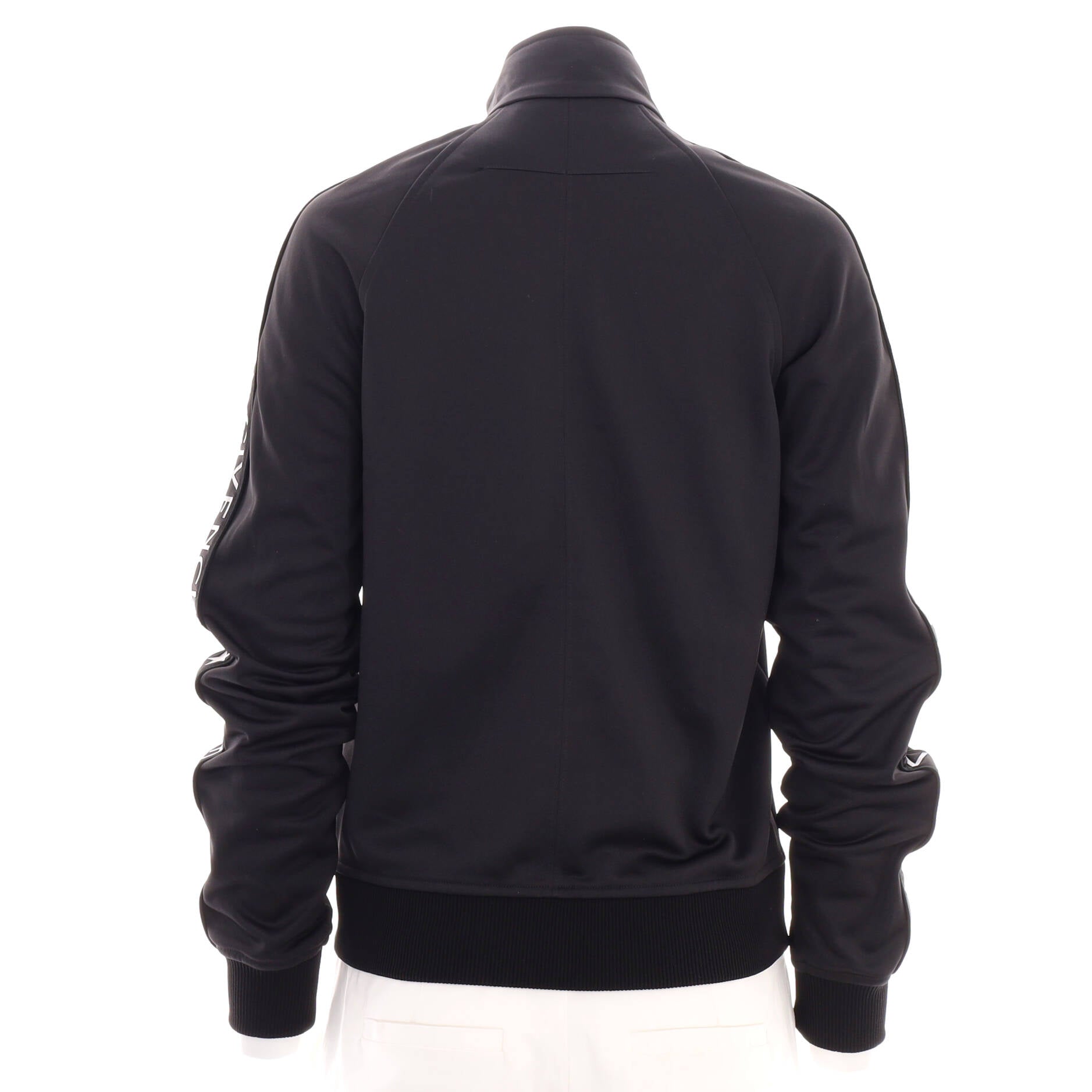 Women's Sleeve Logo Zip Up Track Jacket Polyester