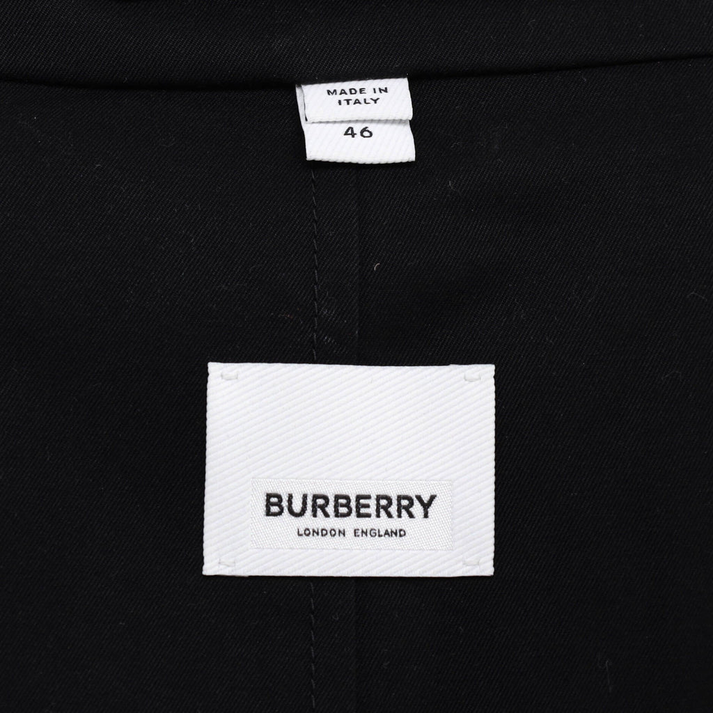 Men's Panelled Gabardine Car Coat Cotton