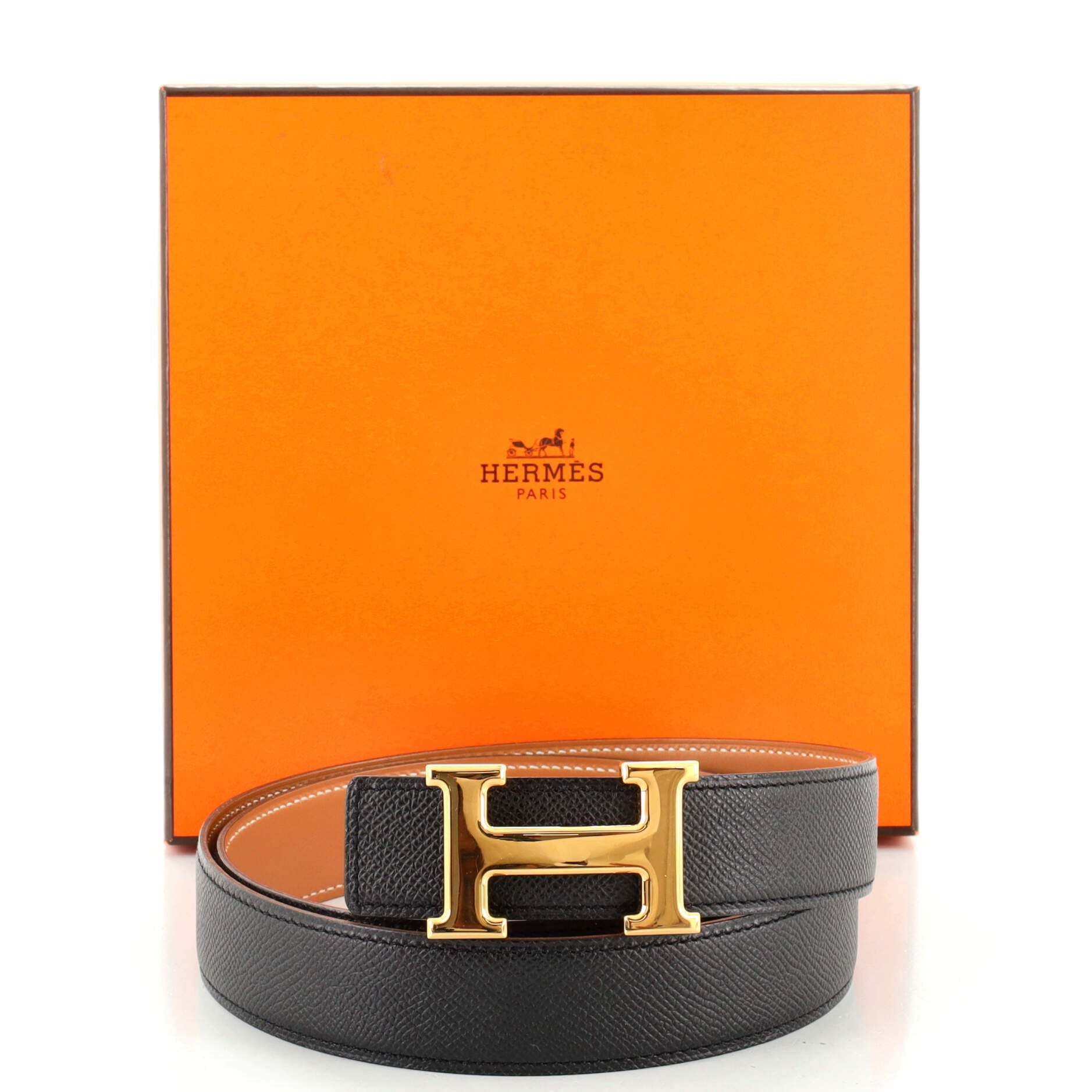Constance Reversible Belt Leather Medium 95