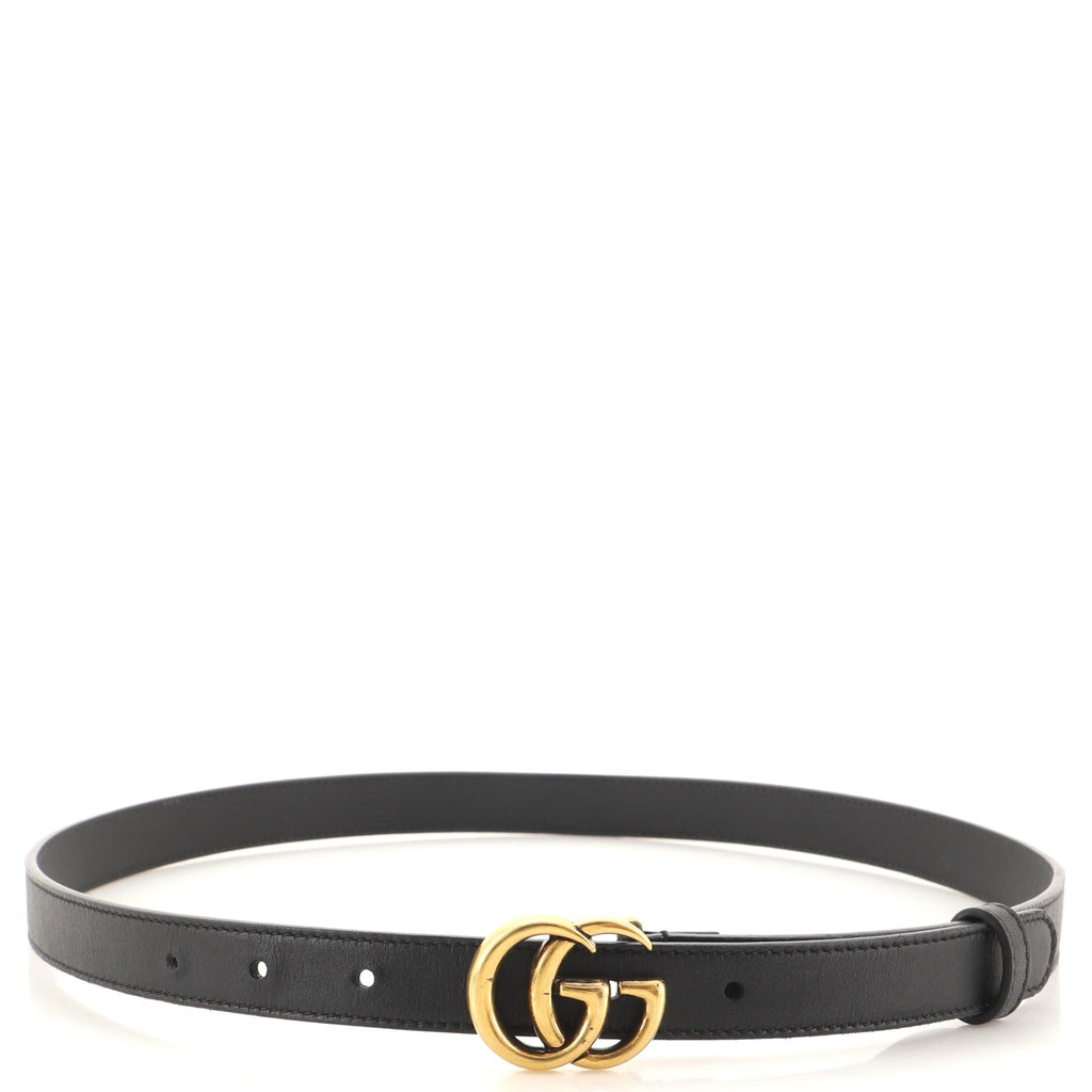 GG Marmont Belt Leather Thin 85