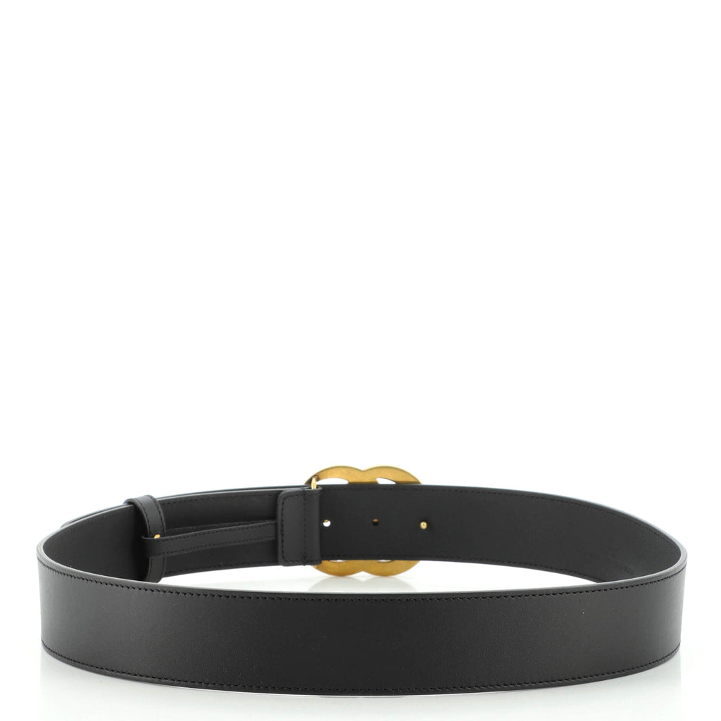 Pearly GG Marmont Belt Leather Wide 90