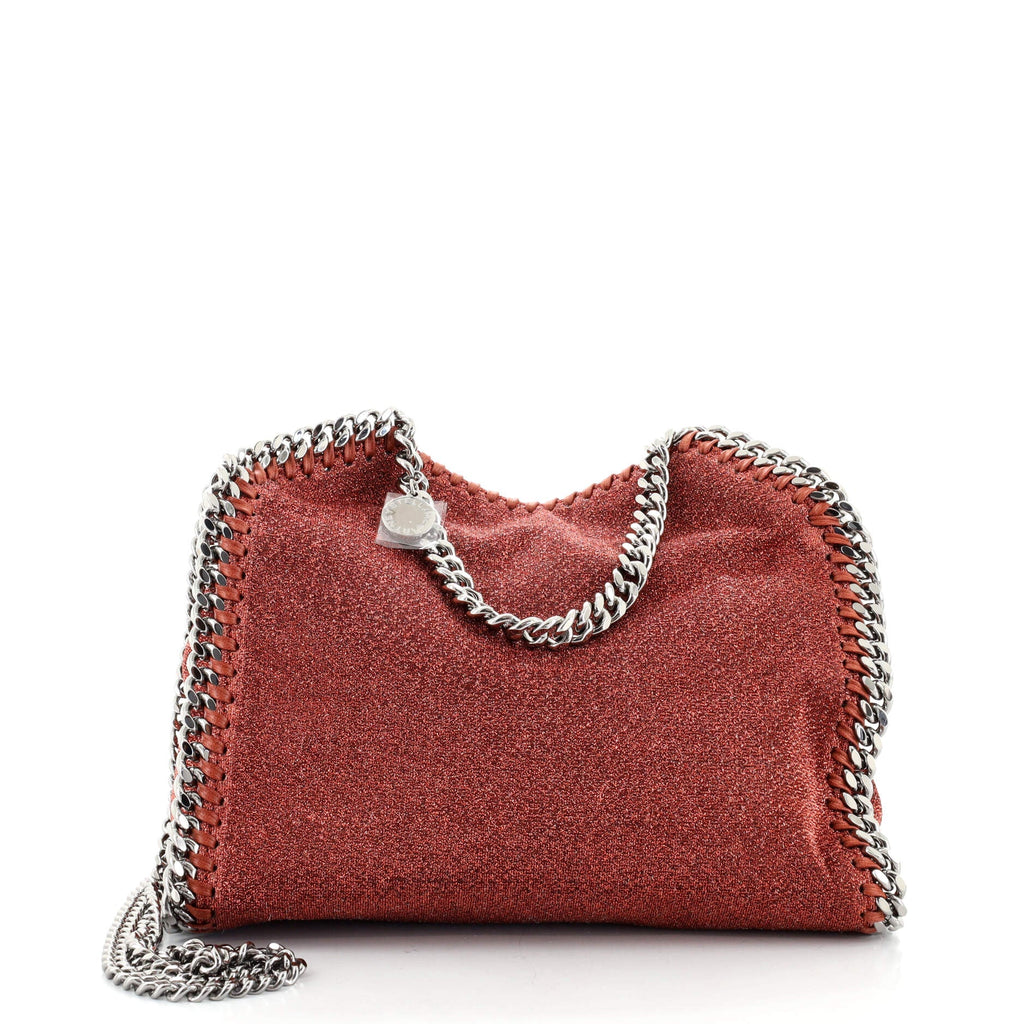 Falabella Fold Over Crossbody Bag Shaggy Deer Mini