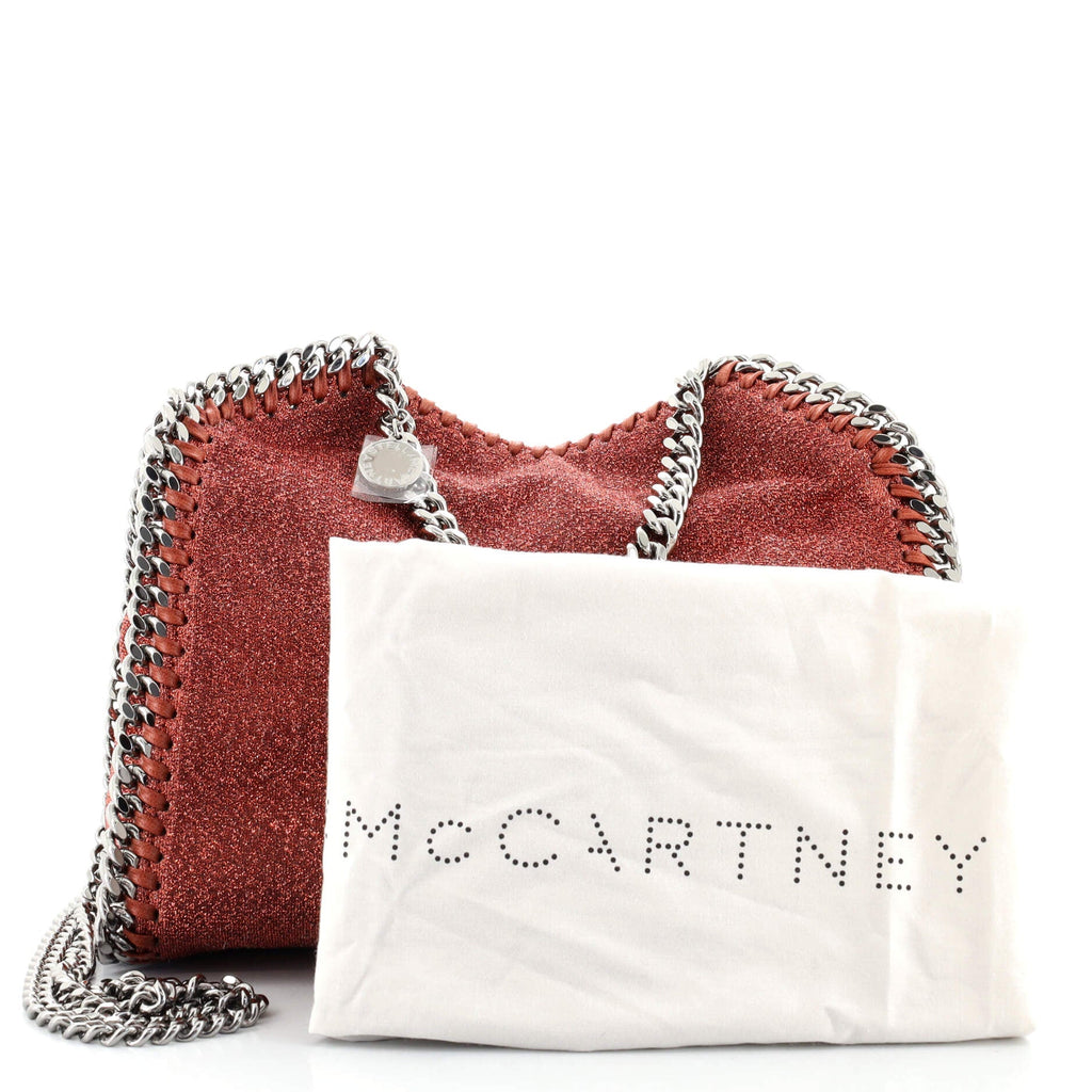 Falabella Fold Over Crossbody Bag Shaggy Deer Mini