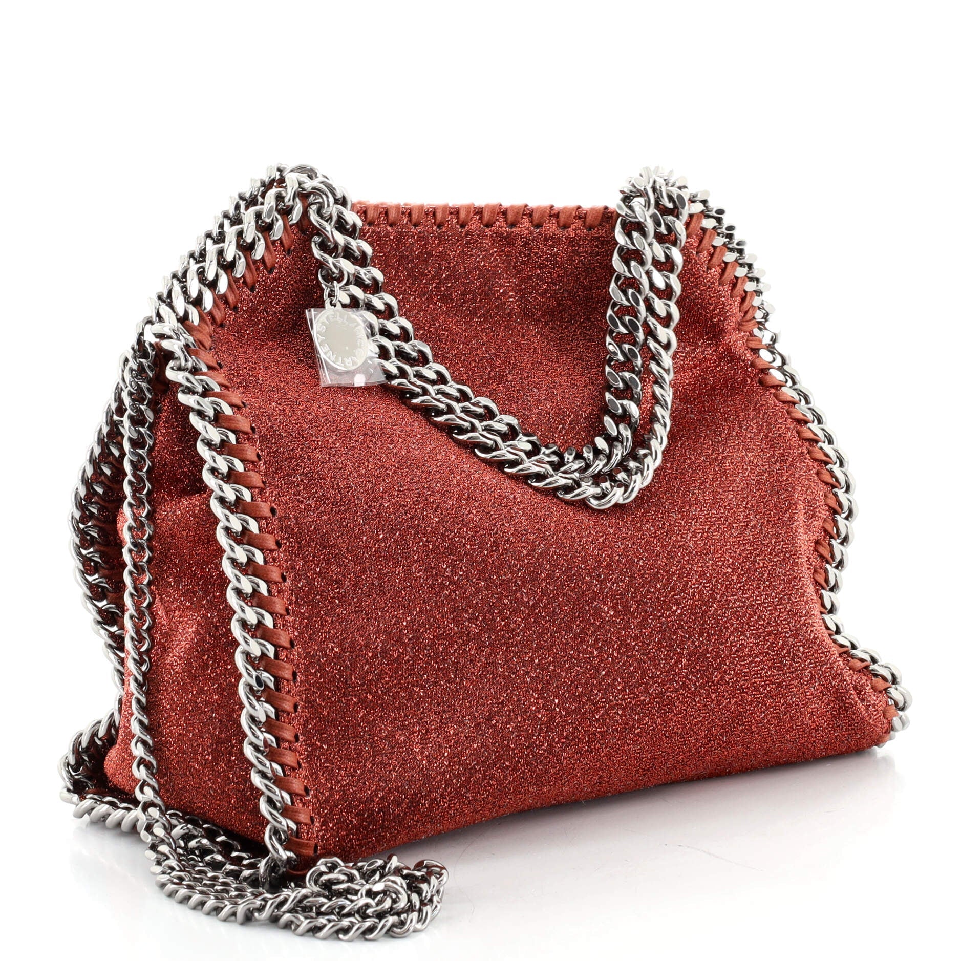 Falabella Fold Over Crossbody Bag Shaggy Deer Mini