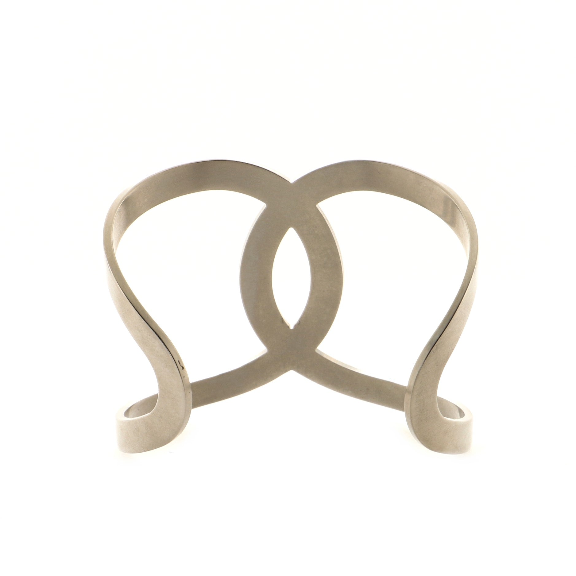 CC Cut-Out Cuff Bracelet Metal Wide