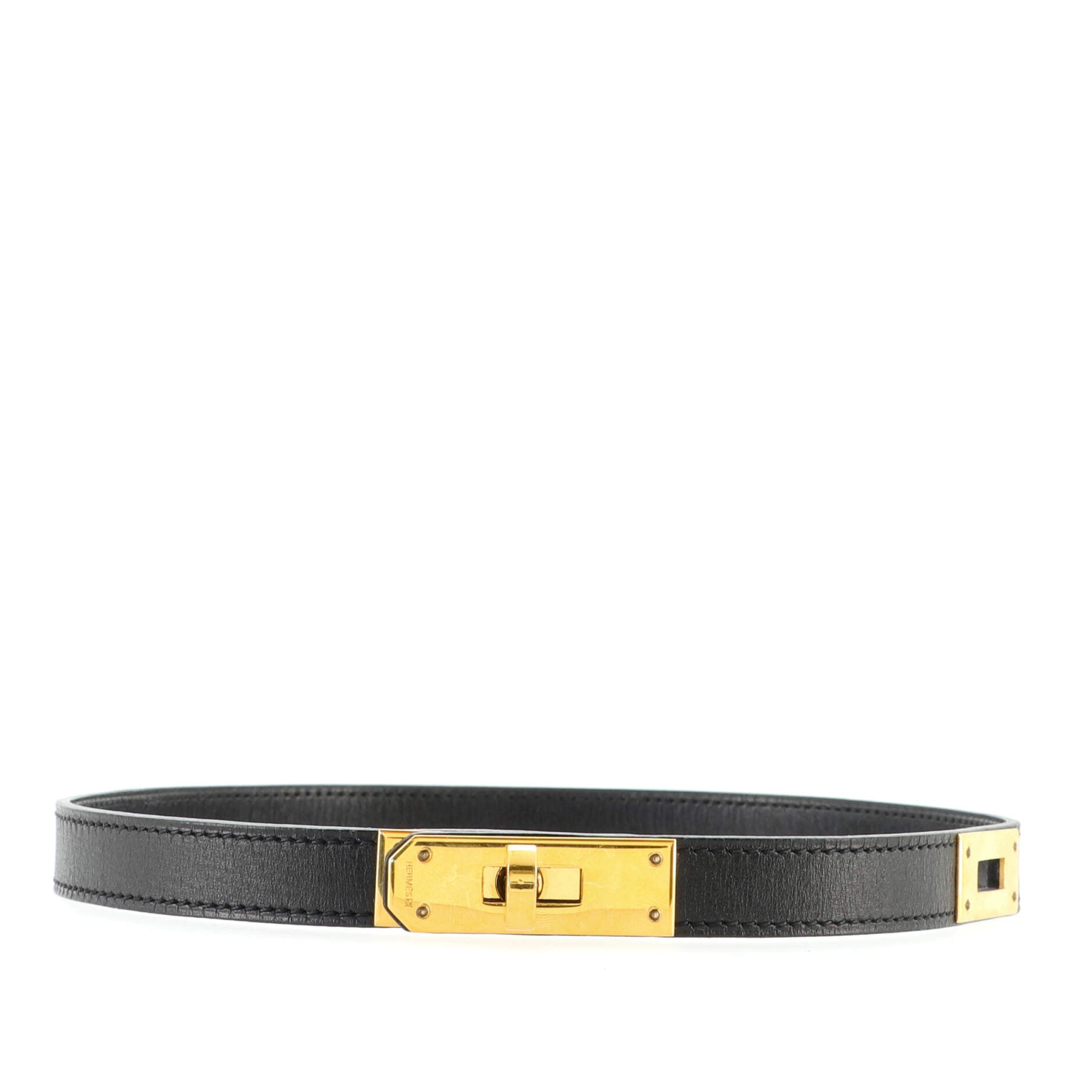 Kelly Choker Necklace Leather and Metal