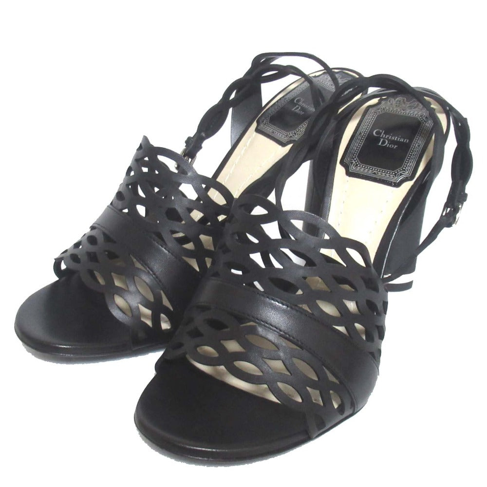Christian Dior TATTOO Leather High Heel Sandals