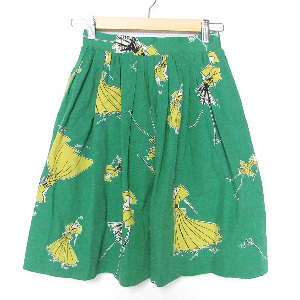 Christian Dior Pret-a-Porter Print Skirt
