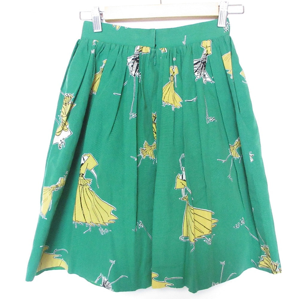 Christian Dior Pret-a-Porter Print Skirt