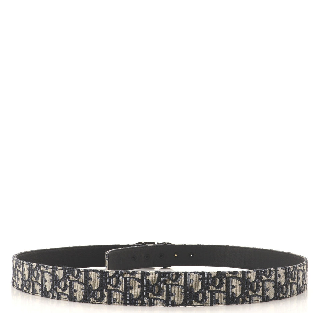 CD Buckle Belt Oblique Canvas Medium 115