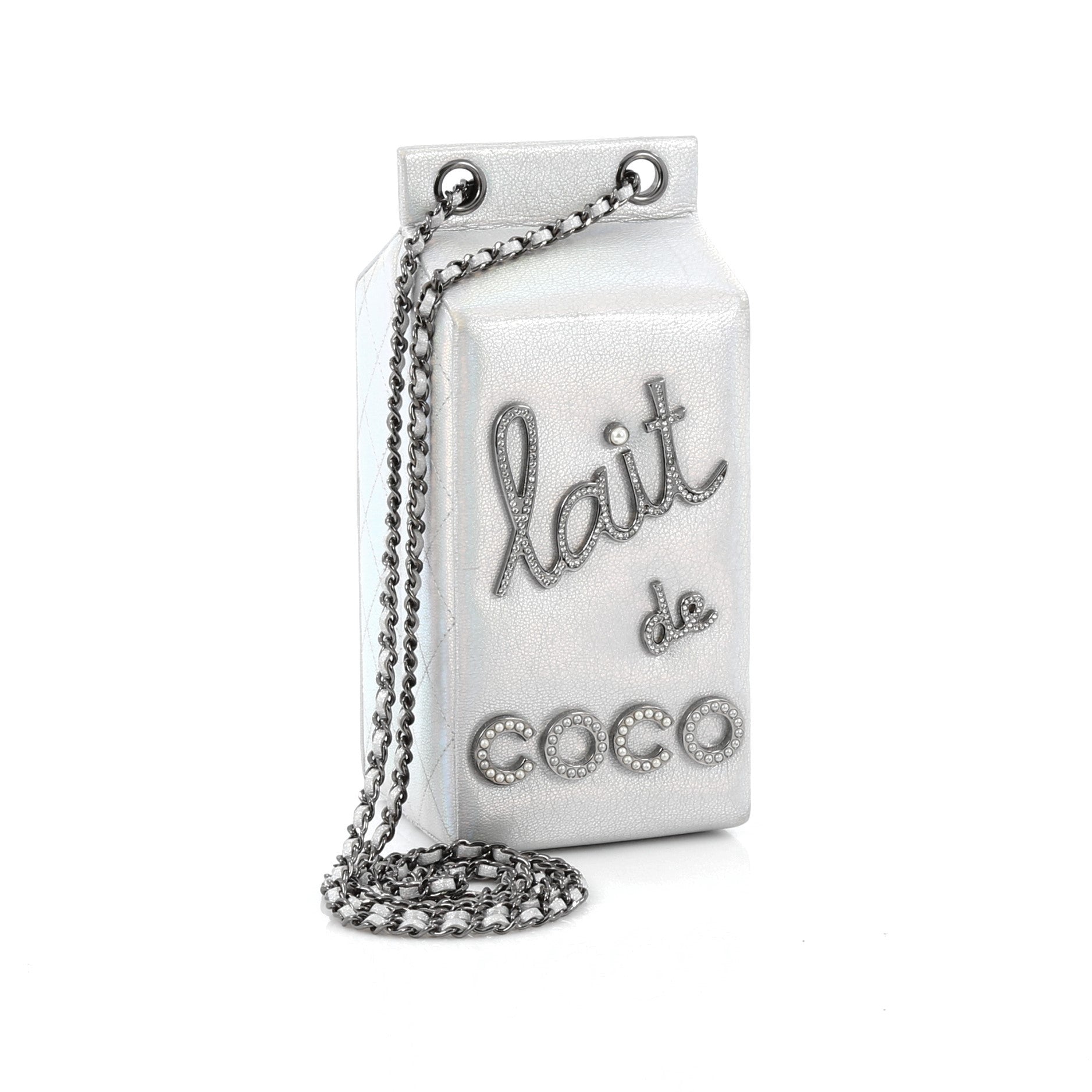 Limited Edition Lait de Coco Clutch Leather