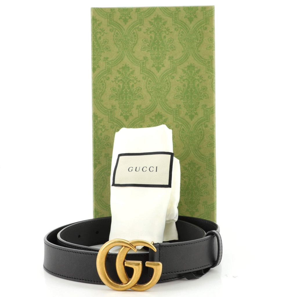 GG Marmont Belt Leather Medium 85