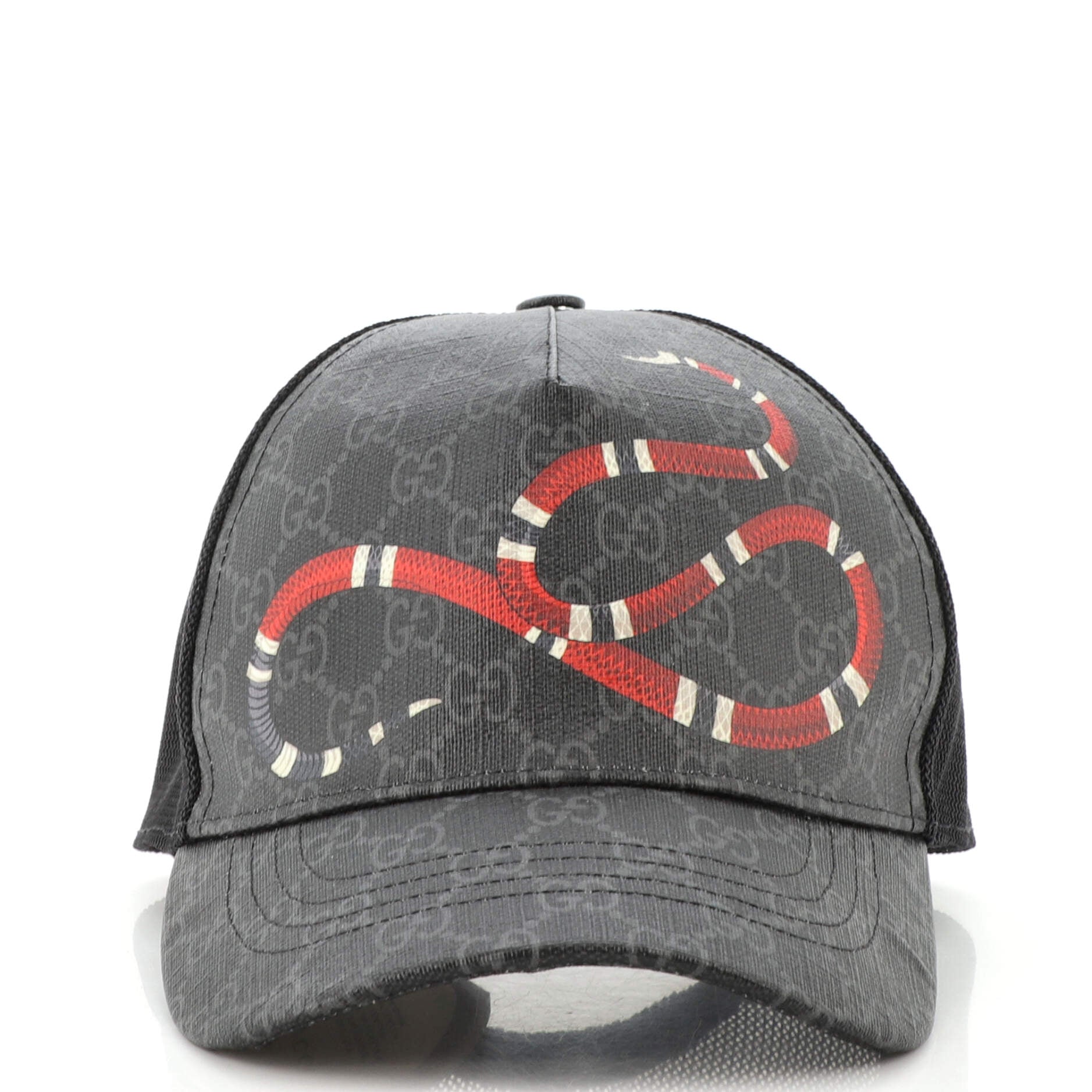 Baseball Cap Printed GG Coated Canvas XXL