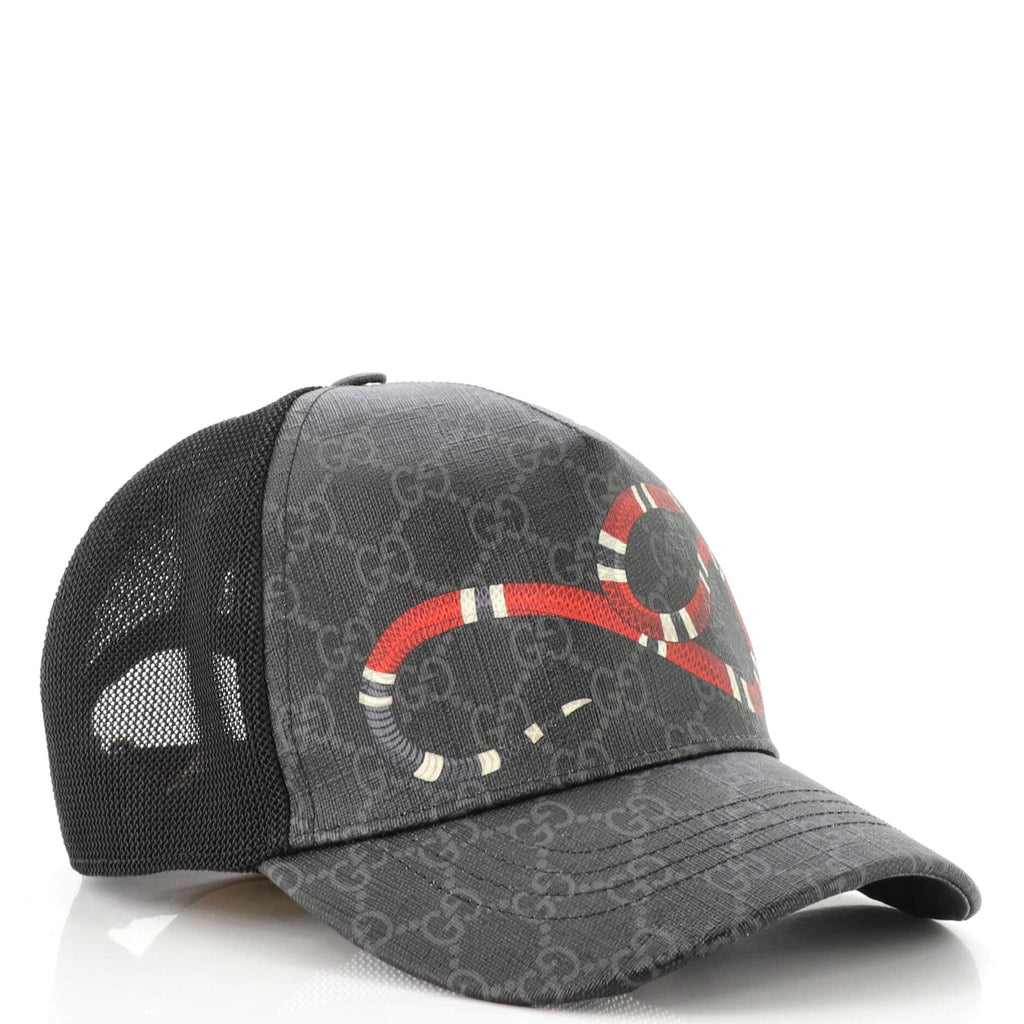 Baseball Cap Printed GG Coated Canvas XXL