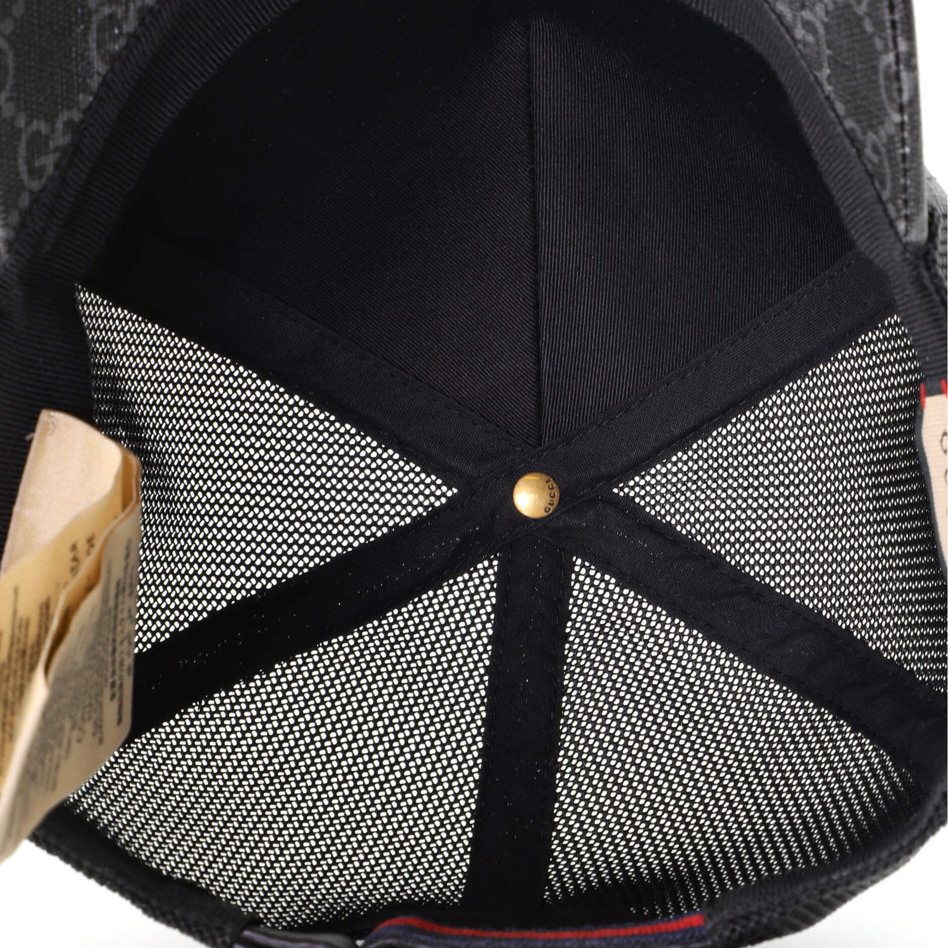 Baseball Cap Printed GG Coated Canvas XXL