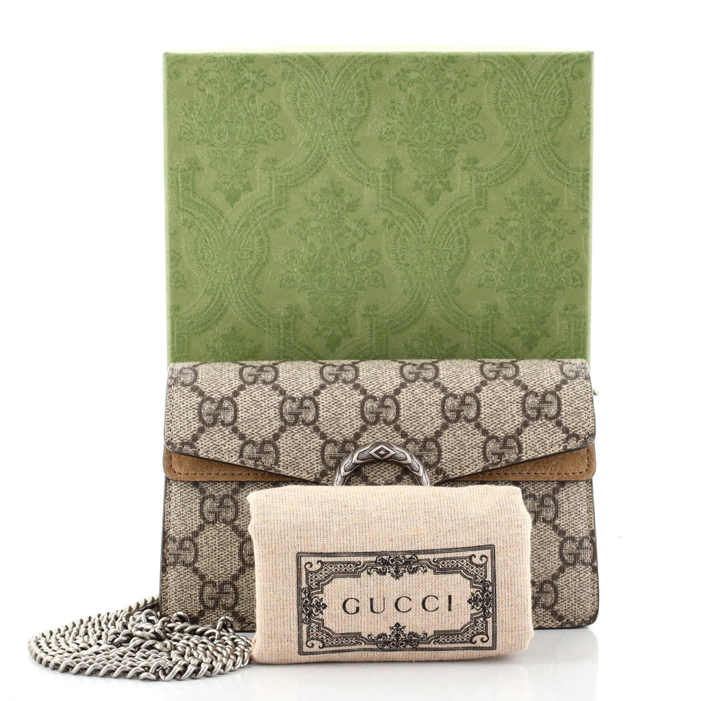 Dionysus Bag GG Coated Canvas Super Mini