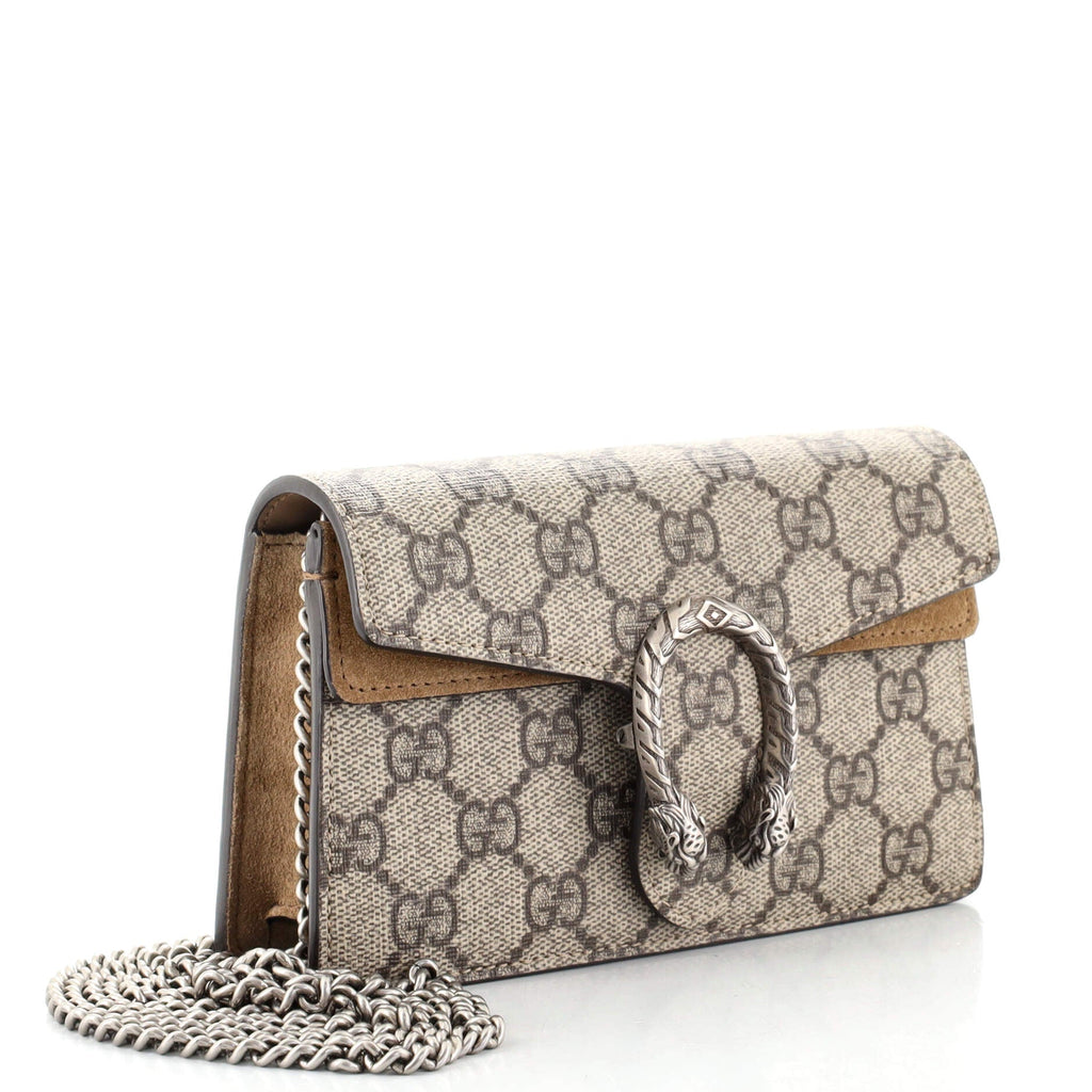 Dionysus Bag GG Coated Canvas Super Mini