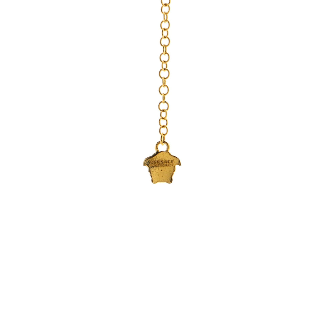 Medusa Pendant Necklace Metal with Enamel