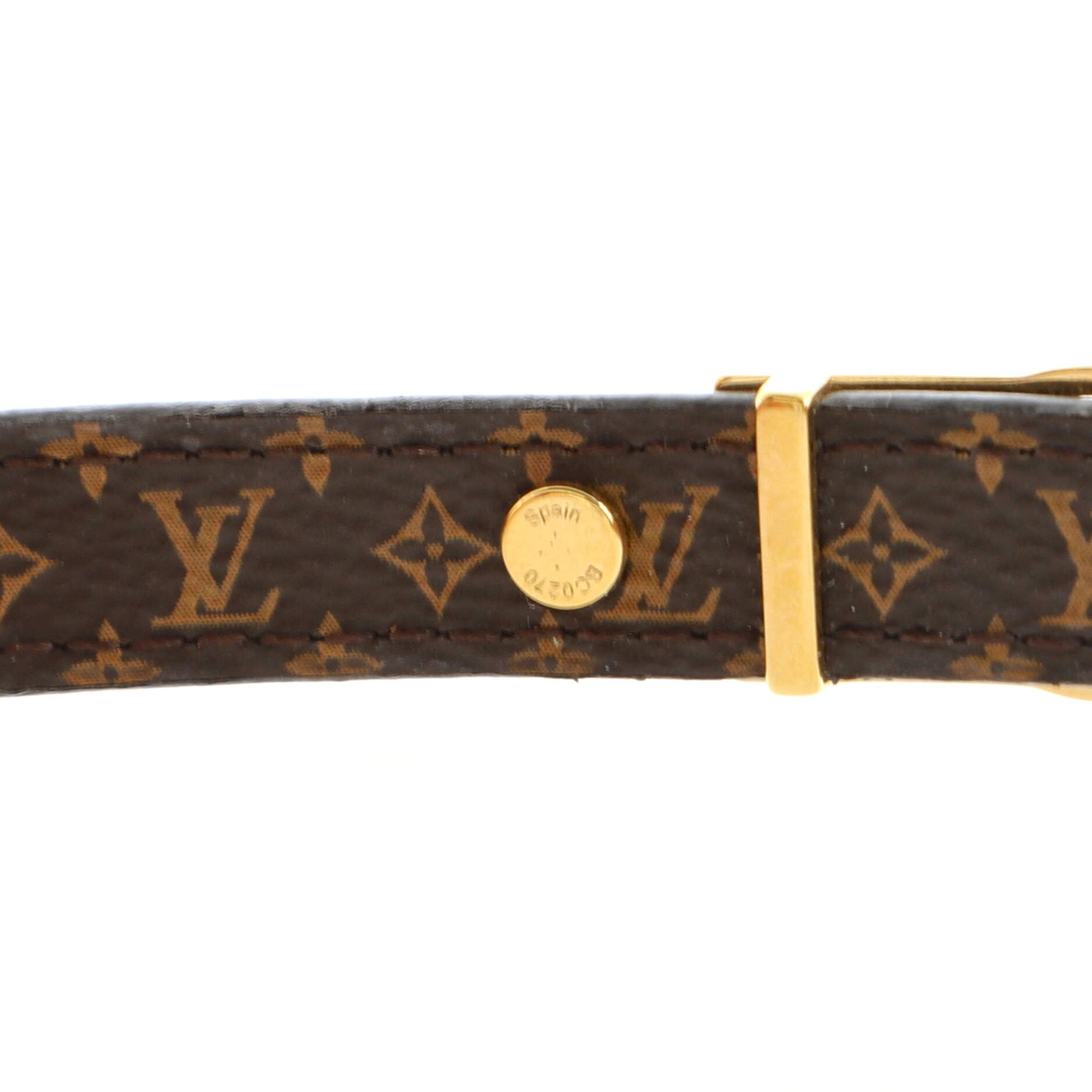 Dauphine Bracelet Monogram Canvas and Leather