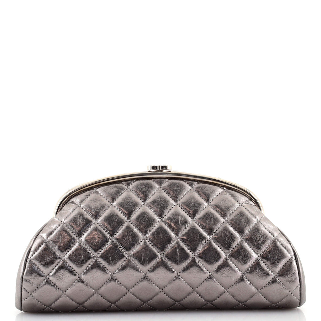 Timeless Clutch Quilted Aged Calfskin