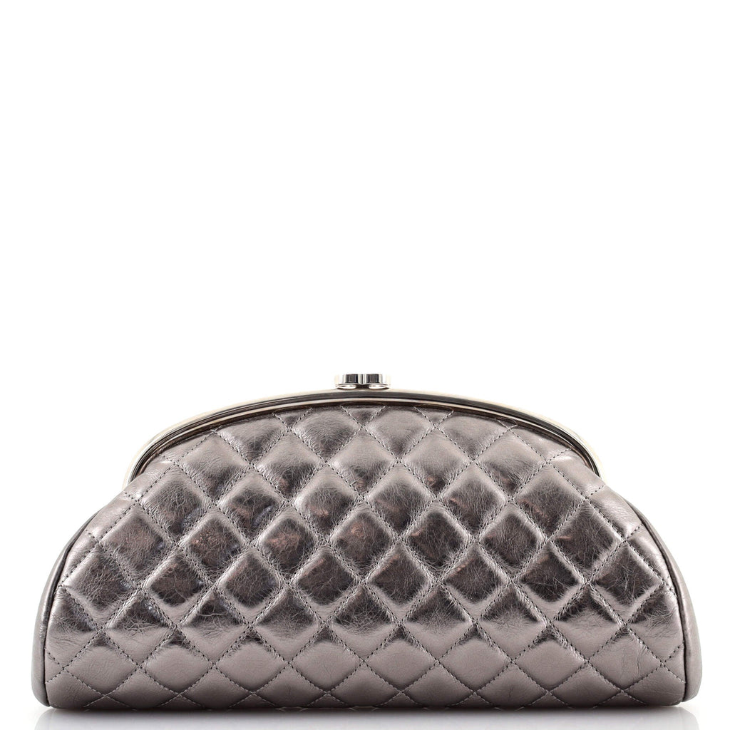 Timeless Clutch Quilted Aged Calfskin