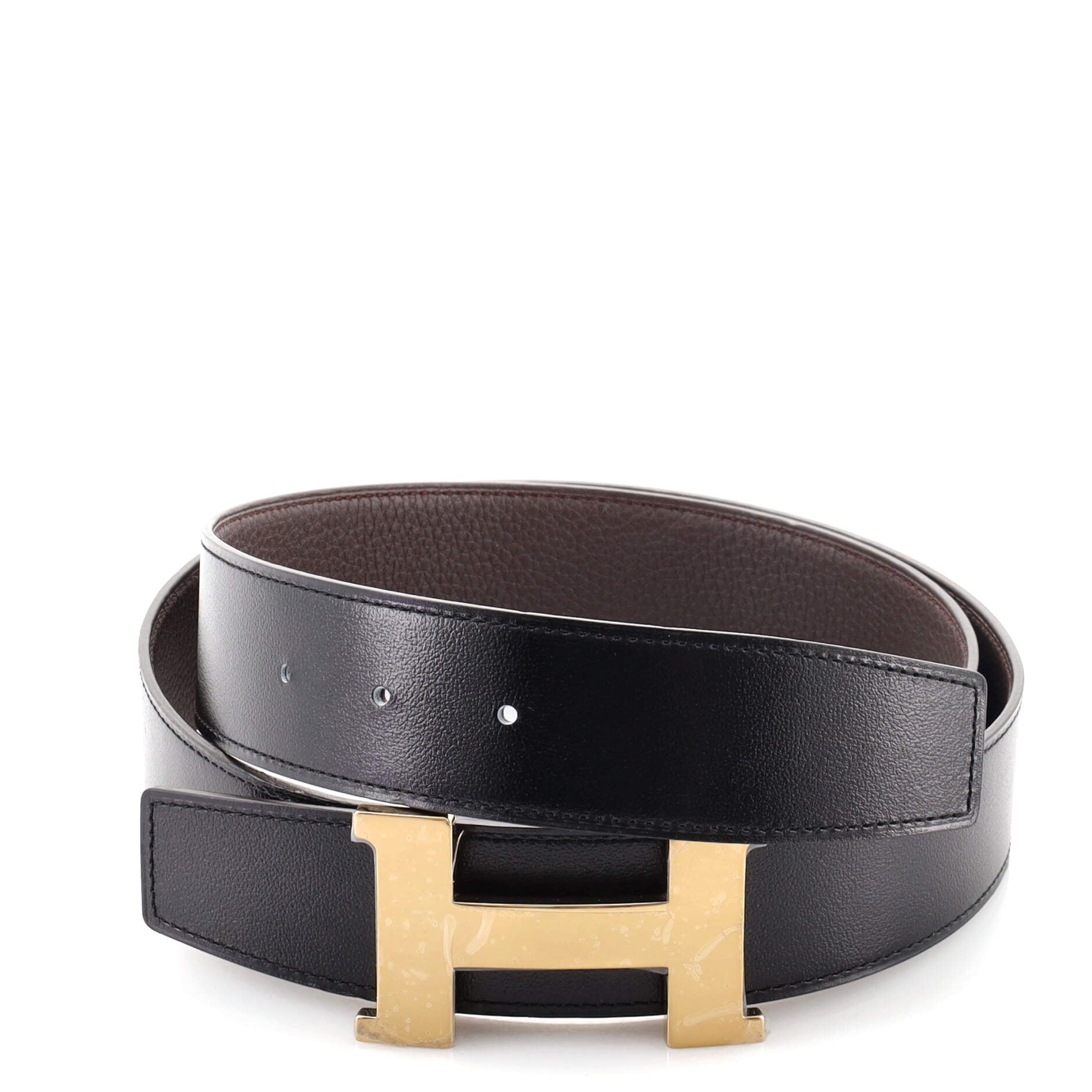 Constance Reversible Belt Leather Wide 105