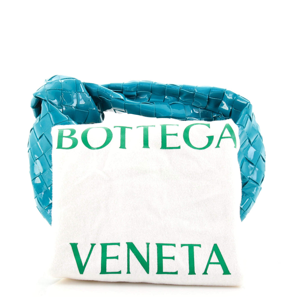 BV Jodie Hobo Intrecciato Patent Mini