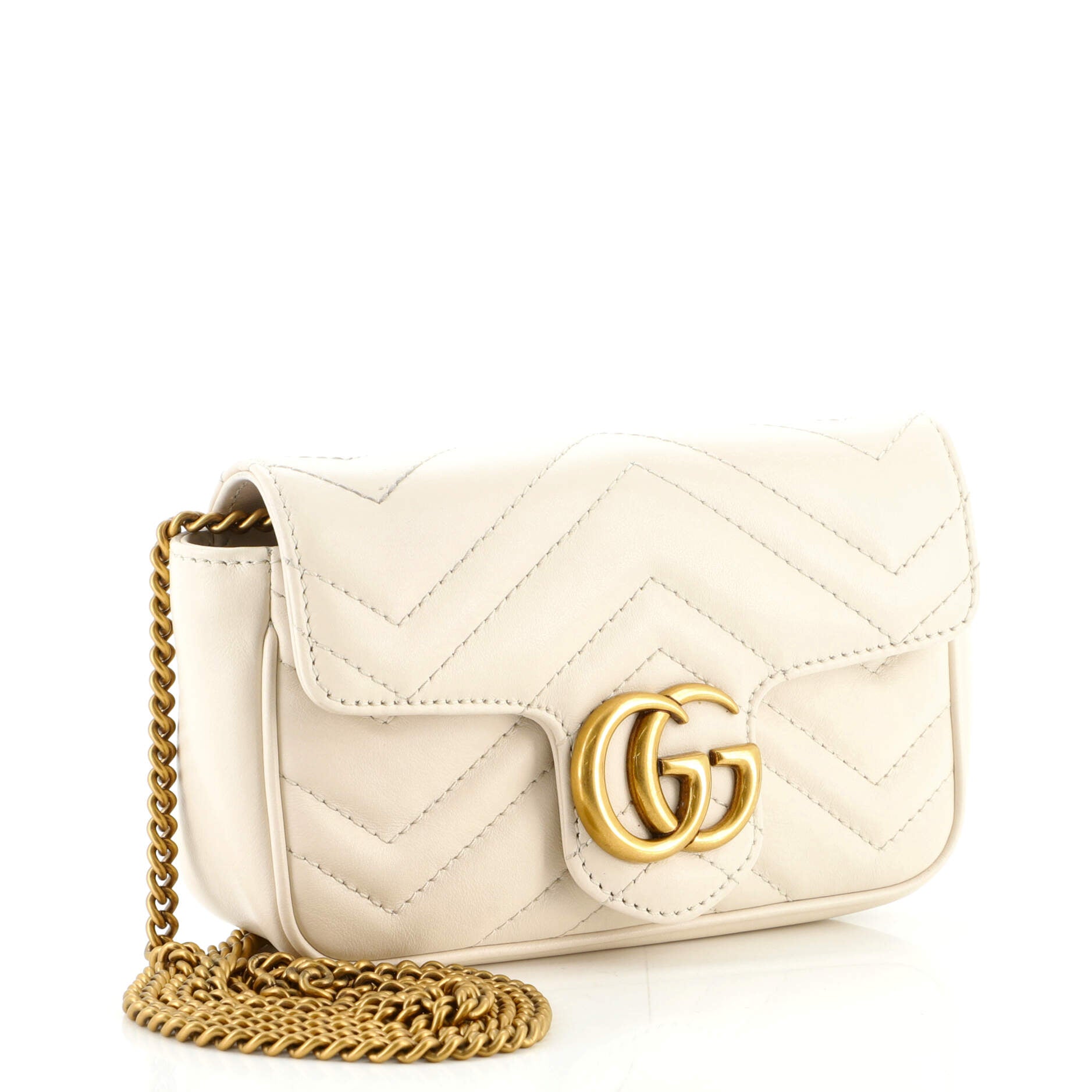 GG Marmont Flap Bag Matelasse Leather Super Mini