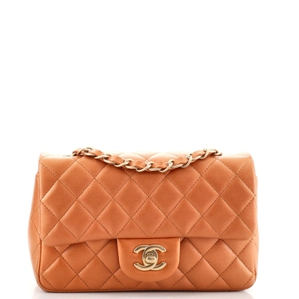 Classic Single Flap Bag Quilted Lambskin Mini
