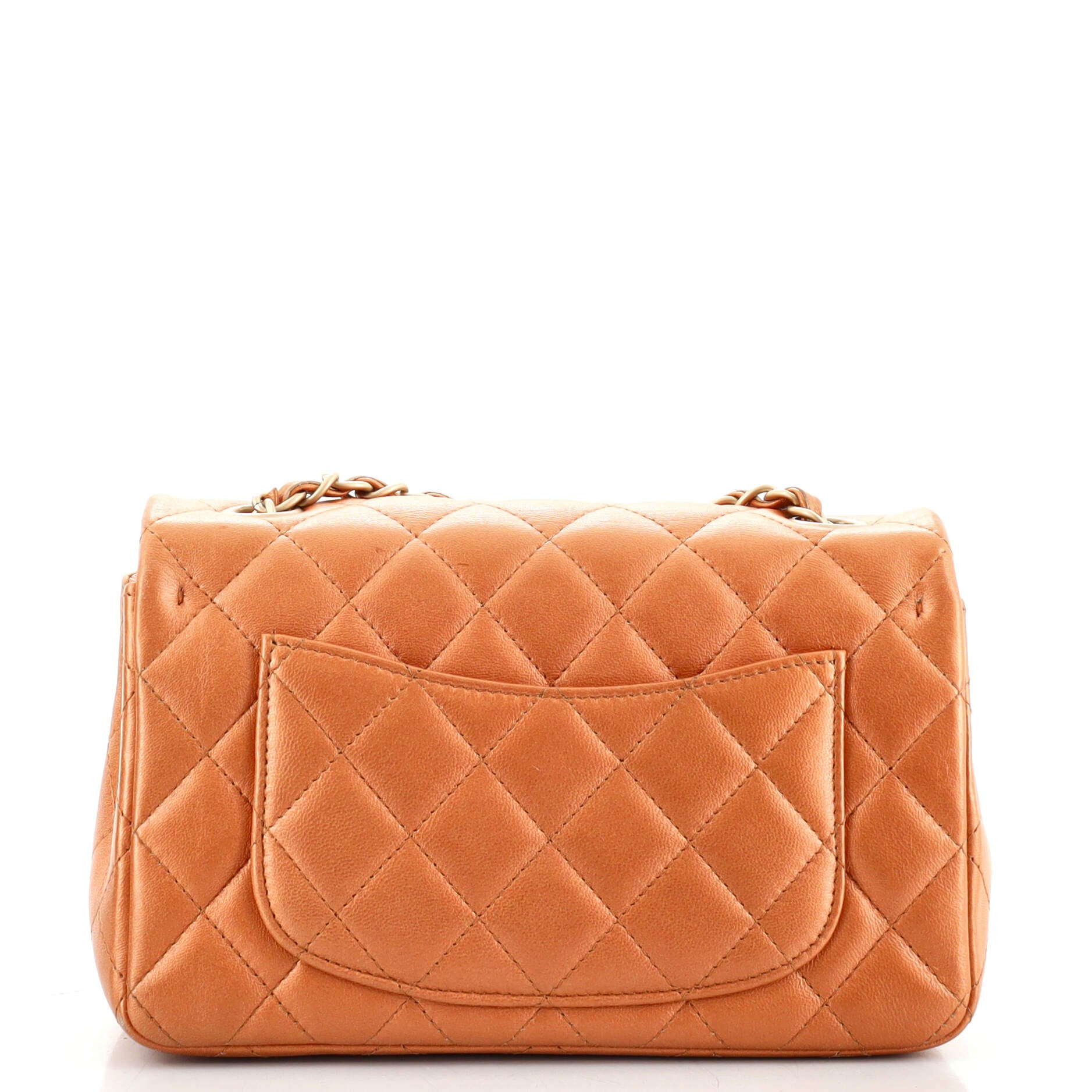 Classic Single Flap Bag Quilted Lambskin Mini