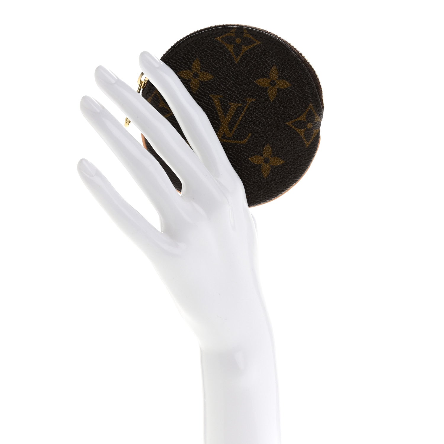 Monogram Round Coin Purse