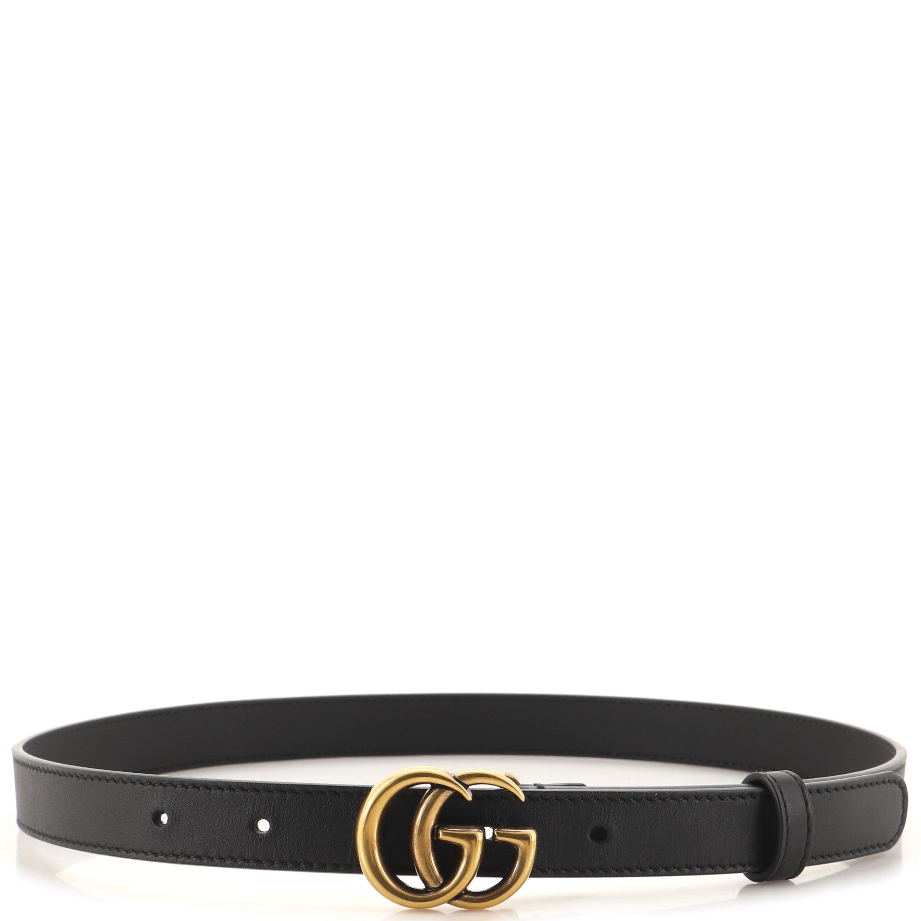 GG Marmont Belt Leather Thin 70