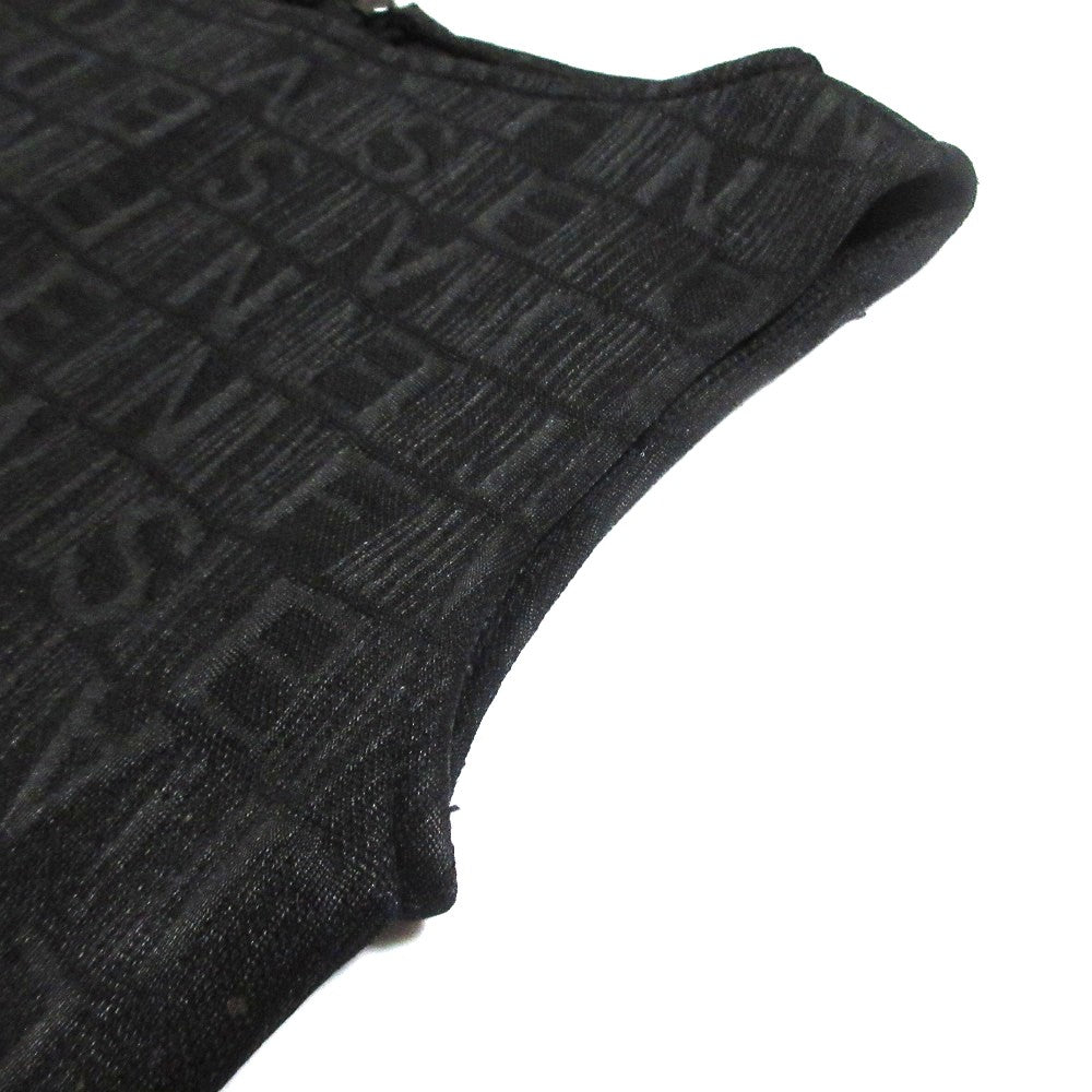 Fendi jeans Logo Jacquard Sleeveless Dress