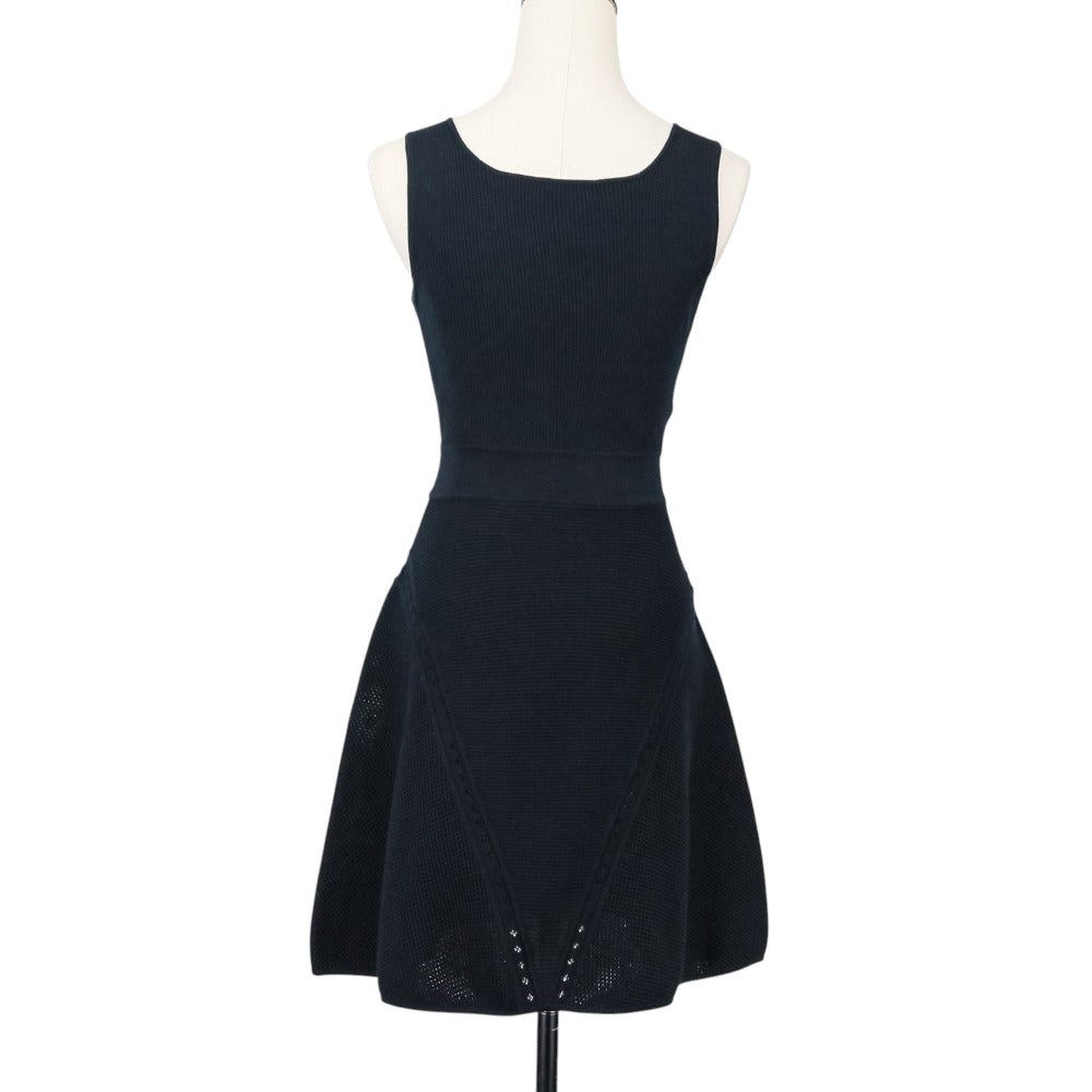 Chanel Rib Knit Sleeveless Dress