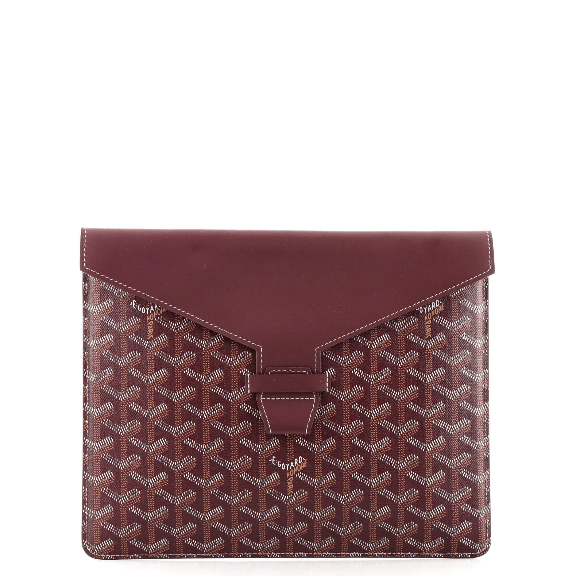 Camondo Horizontal Clutch II Coated Canvas MM