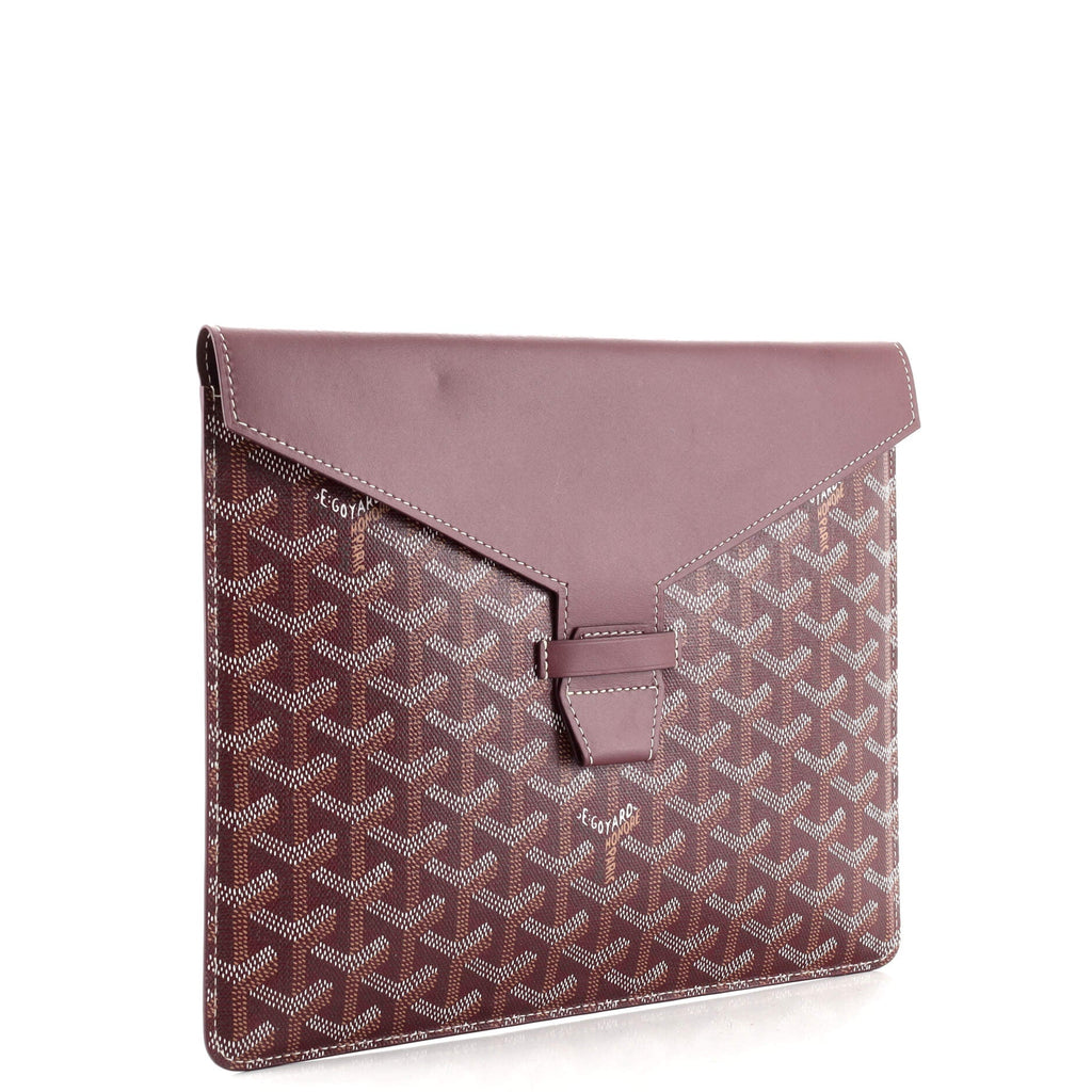 Camondo Horizontal Clutch II Coated Canvas MM