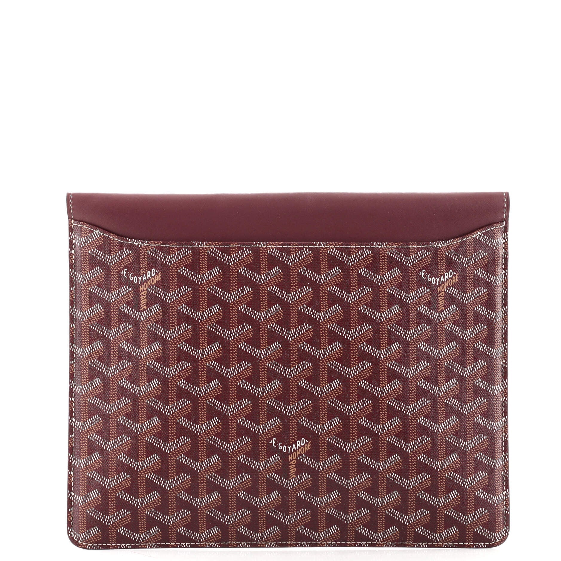 Camondo Horizontal Clutch II Coated Canvas MM