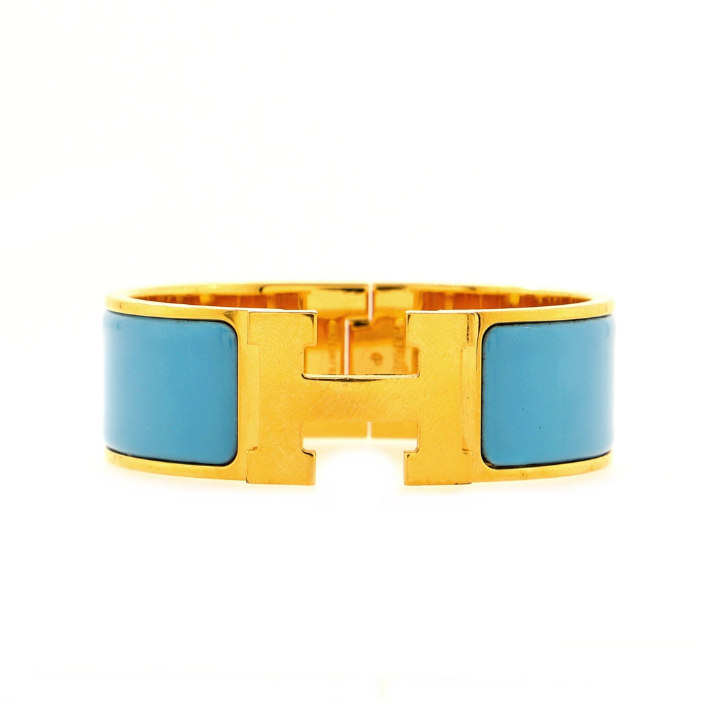 Clic Clac H Bracelet Enamel Wide