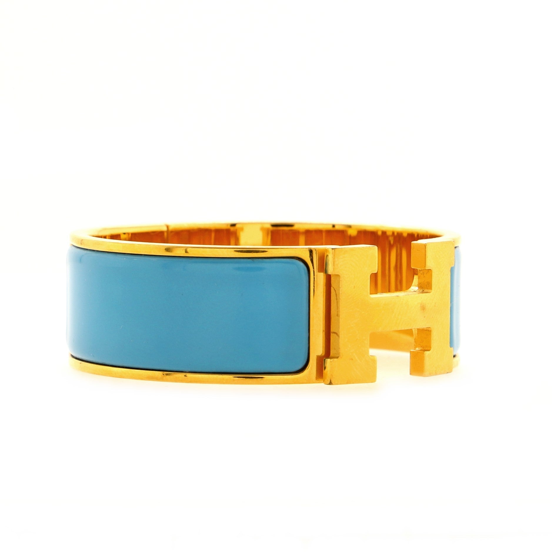 Clic Clac H Bracelet Enamel Wide