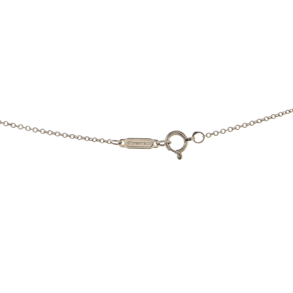 Aria Pendant Necklace Platinum and Diamonds