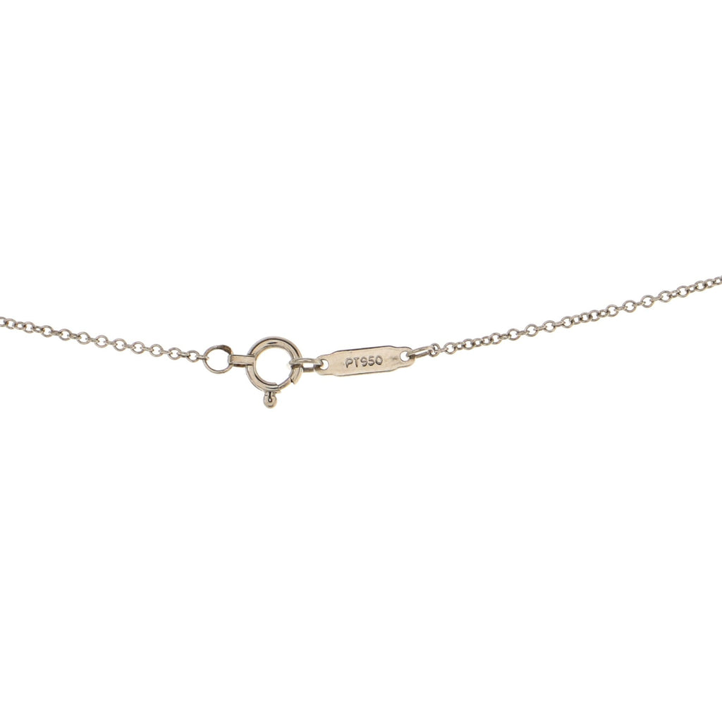 Aria Pendant Necklace Platinum and Diamonds