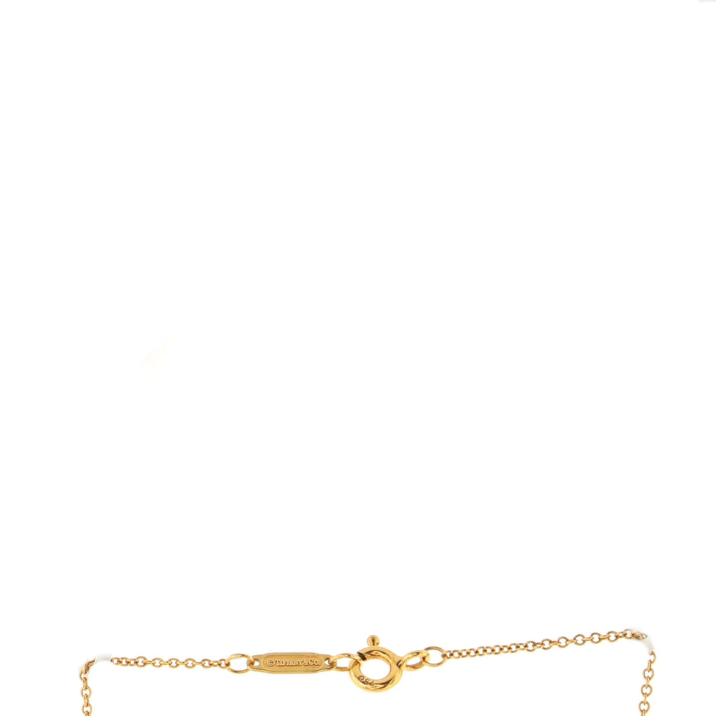 Dots Ball Pendant Necklace 18K Yellow Gold with Diamonds