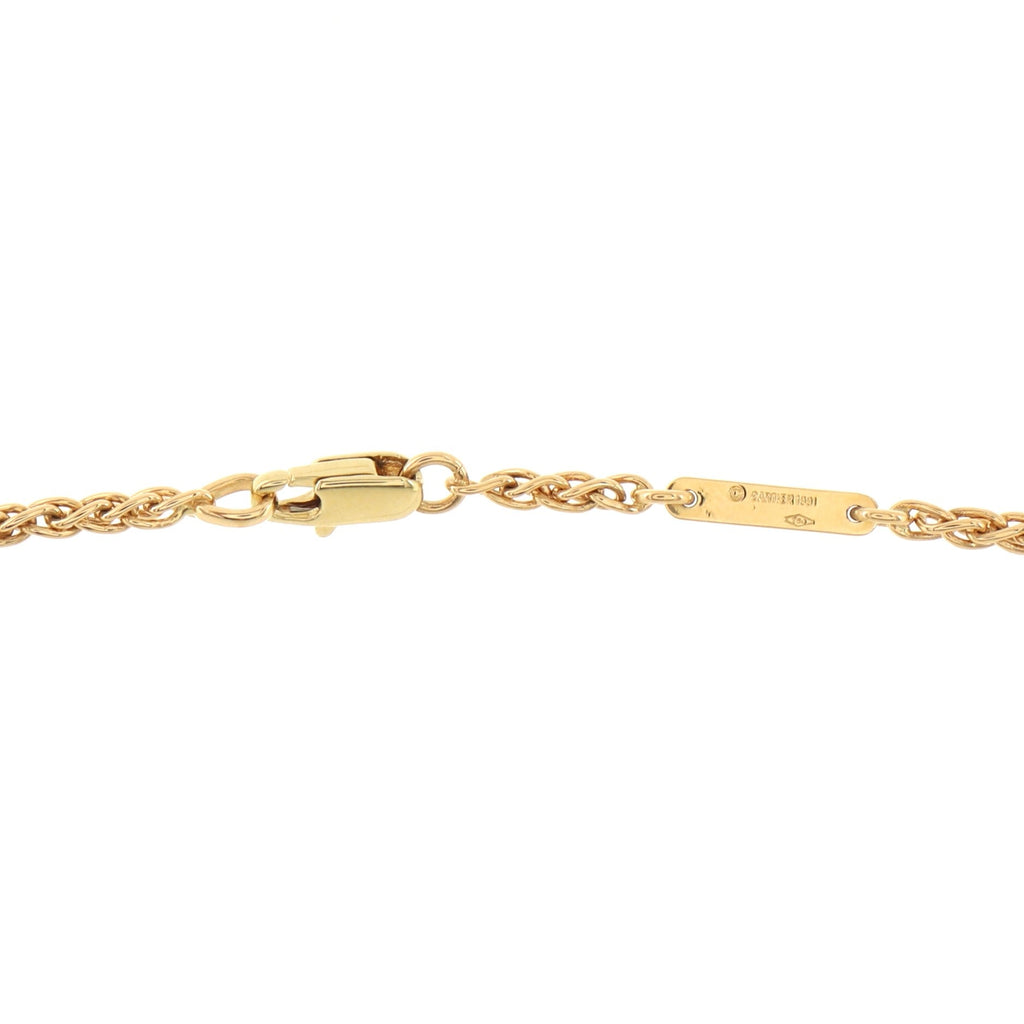 Heart Pendant Necklace 18K Yellow Gold with Diamonds