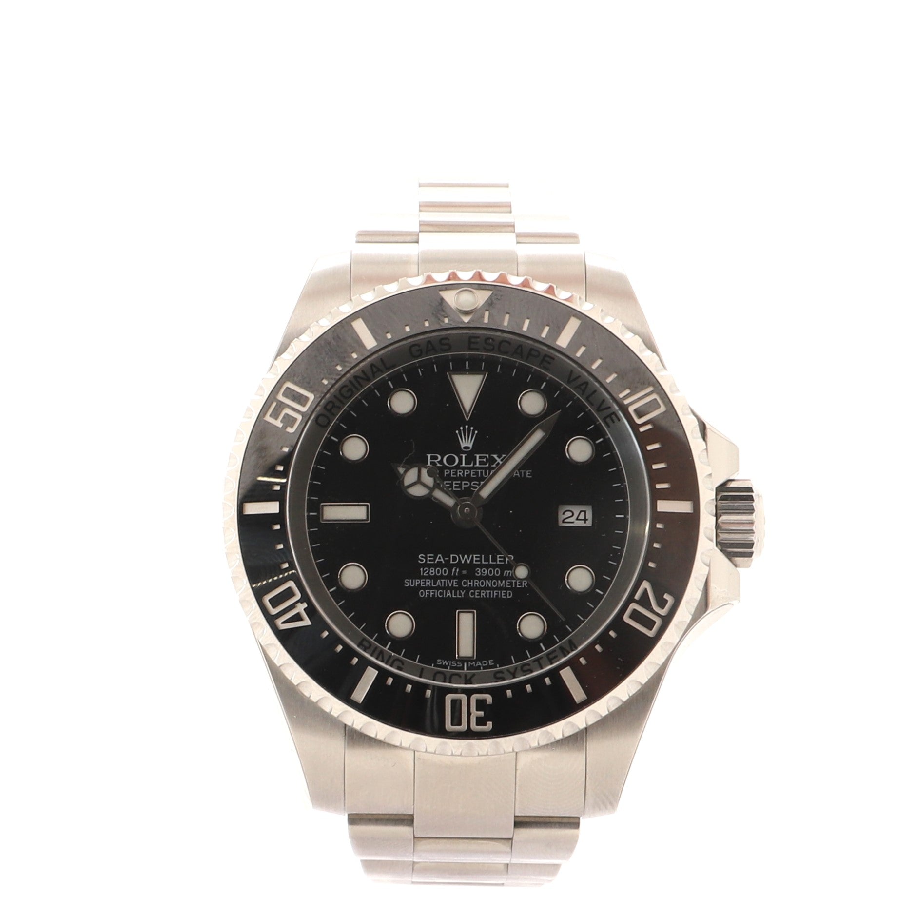 Oyster Perpetual Deepsea Sea-Dweller Automatic Watch Stainless Steel and Ceramic 44